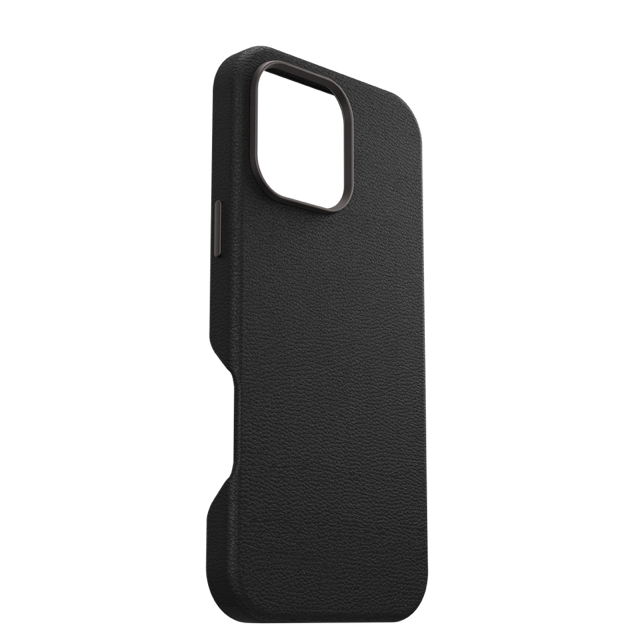 Otterbox Symmetry+ Cactus Leather Case for 16 Pro Max - Black (Noir Ash)