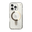 Speck Case with ClickLock/MagSafe for iPhone 16 Pro - Clear / Gold Glitter