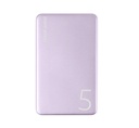 LOGiiX Piston Power 5000 mAh Aluminum Power Bank - Lavender