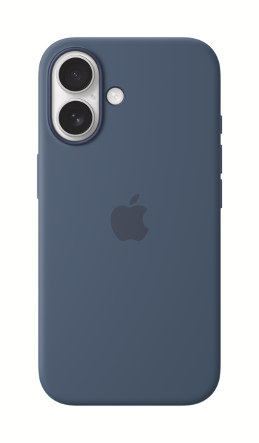 Apple iPhone 16 Silicone Case with MagSafe - Denim