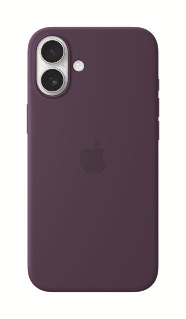 Apple iPhone 16 Plus Silicone Case with MagSafe - Plum