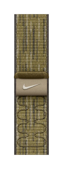 Apple 44mm/45mm/46mm Green/Grey Nike Sport Loop