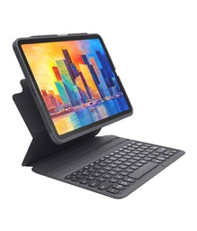 [103404717] ZAGG Pro Keys case for iPad Pro 11-inch (3rd & 4th gen) & iPad 11-inch Air M2  - Charcoal