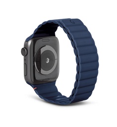 [D21AWS44TS3SMNY] Decoded Silicone Magnetic Traction Strap for Apple Watch 42/44/45/49mm - Matte Navy