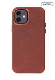 [D22IPO61PBC6CHB] Decoded MagSafe Leather Backcover for iPhone 13 Pro - Chocolate Brown