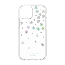 [KSIPH-208-SFIRC] kate spade NY Protective Hardshell Case for iPhone 13 Pro - Scattered Flowers White