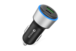 [JP-2039] jump+ Dual USB Car Charger, 1 x USB-A, 1 x USB-C 45W Max