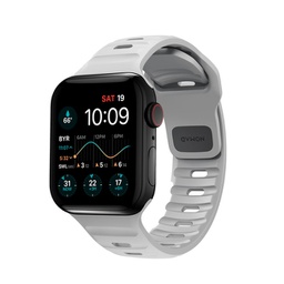 [NM01958185] Nomad Sport Waterproof Band for Apple Watch 42/44/45mm - Lunar Grey