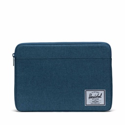 [11116-05727-OS] Herschel Anchor Sleeve for 14 Inch MacBook - Copen Blue Crosshatch