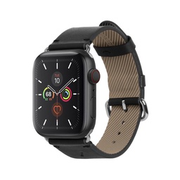 [STRAP-AW-L-BLK] Native Union 42/44/45mm Leather Classic Strap for Apple Watch - Black