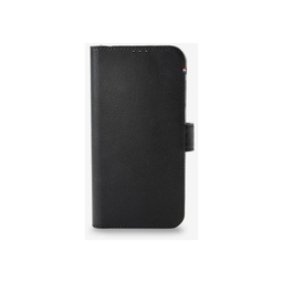 [D23IPO14DW5BK] Decoded Leather Detachable Wallet with MagSafe for iPhone 14  - Black 