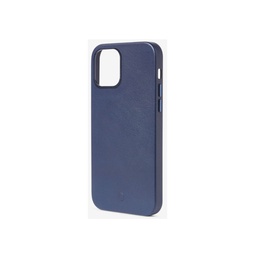 [D23IPO14PMBC1NY] Decoded Leather Backcover with MagSafe for iPhone 14 Pro Max - Navy