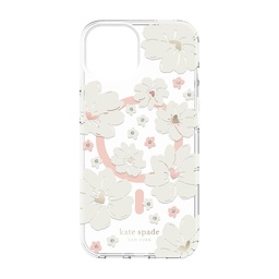 [KSIPH-234-CFLCC] kate spade Protective Hardshell Case with MagSafe for iPhone 14 - Classic Peony Cream