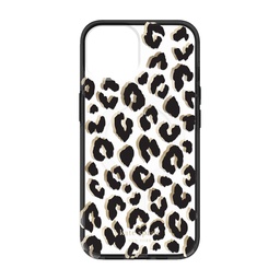 [KSIPH-234-CTLB] kate spade Protective Hardshell Case with MagSafe for iPhone 14 - City Leopard