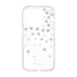 [KSIPH-239-SFIRC] kate spade Defensive Hardshell for MagSafe Case for iPhone 14 Pro - Scattered Flowers