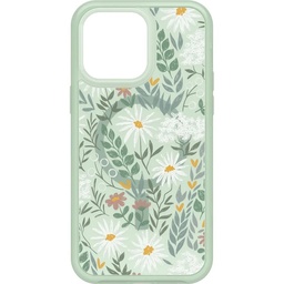 [77-88654] Otterbox Symmetry+ Case with MagSafe for iPhone 14 Pro Max - Sage Flower
