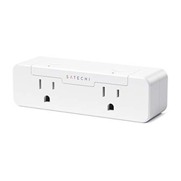 [ST-HK2OAW] Satechi Dual Smart Plug - White