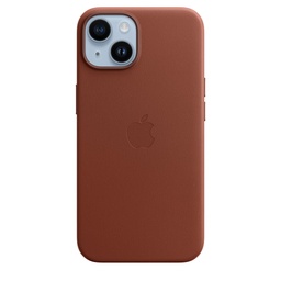 [MPP73ZM/A] Apple iPhone 14 Leather Case with MagSafe - Umber