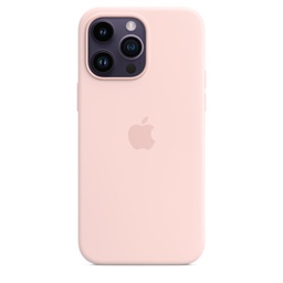 [MPTT3ZM/A] Apple iPhone 14 Pro Max Silicone Case with MagSafe - Chalk Pink