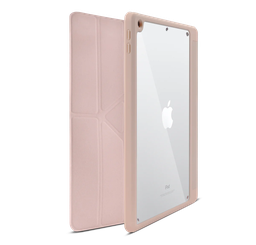 [LGX-13347] Logiix Origami iPad Folio for iPad 10.2 (7th, 8th, & 9th Gen) - Blush Pink