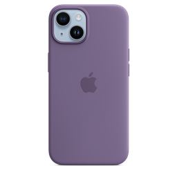 [MQUF3ZM/A] Apple iPhone 14 Plus Silicone Case with MagSafe - Iris Purple