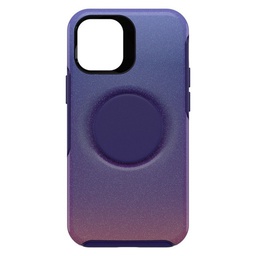 [77-65391] Otterbox Otter + Pop Symmetry Case with Swappable PopTop PopUp for iPhone 12 mini - Violet Dusk