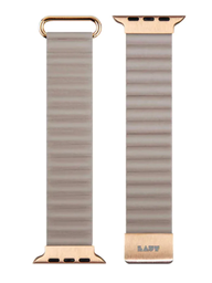 [L_AWS_NL_BE] LAUT 38/40/41mm Leather Novi Lux Loop for Apple Watch  - Beige