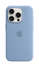 [MT1L3ZM/A] Apple iPhone 15 Pro Silicone Case with MagSafe - Winter Blue