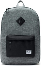 [10007-01132-OS] Herschel Supply Heritage Backpack - Raven Crosshatch