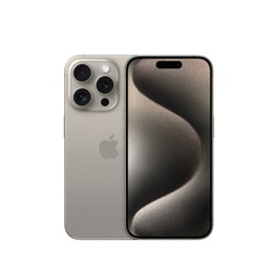 [MTU93VC/A-OB] Apple iPhone 15 Pro (128GB, Natural Titanium) - Open Box