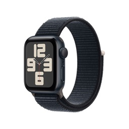[MRE03CL/A-OB] Apple Watch SE (2nd gen) Midnight Aluminium Case with Midnight Sport Loop (40mm, GPS) - (Open Box)
