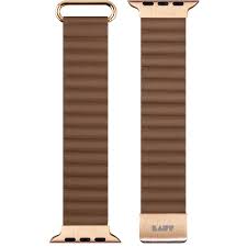[L_AWS_NL_BR] LAUT 38/40/41mm Leather Novi Lux Loop for Apple Watch  - Sepia Brown