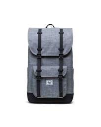 [11390-00919-OS] Herschel Little America™ Backpack (30L) - Raven Crosshatch