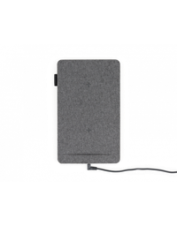[QIMATFB2-T] Tylt Mat Wireless Qi Charger for Two devices - Grey Fabric