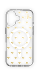 [IDCLCMS-I2461-506] Ideal of Sweden Clear Case with MagSafe for iPhone 16 - Golden Hearts