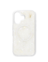 [IDPLCMS-I2467-10] Ideal of Sweden Pearl Case with MagSafe for iPhone 16 Plus - White