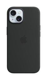 [MXPD3ZM/A] Apple iPhone 15 Silicone Case with MagSafe - Black