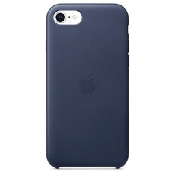 [MXYN2ZM/A] Apple iPhone SE (2nd & 3rd Gen) Leather Case - Midnight Blue