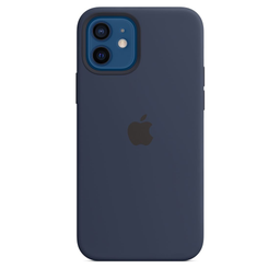 [MHL43ZM/A] Apple iPhone 12 | 12 Pro Silicone Case with MagSafe - Deep Navy