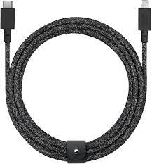 [BELT-CL-CS-BK-3-NP] Native Union 3M Belt USB-C to Lightning Cable - Cosmos Black